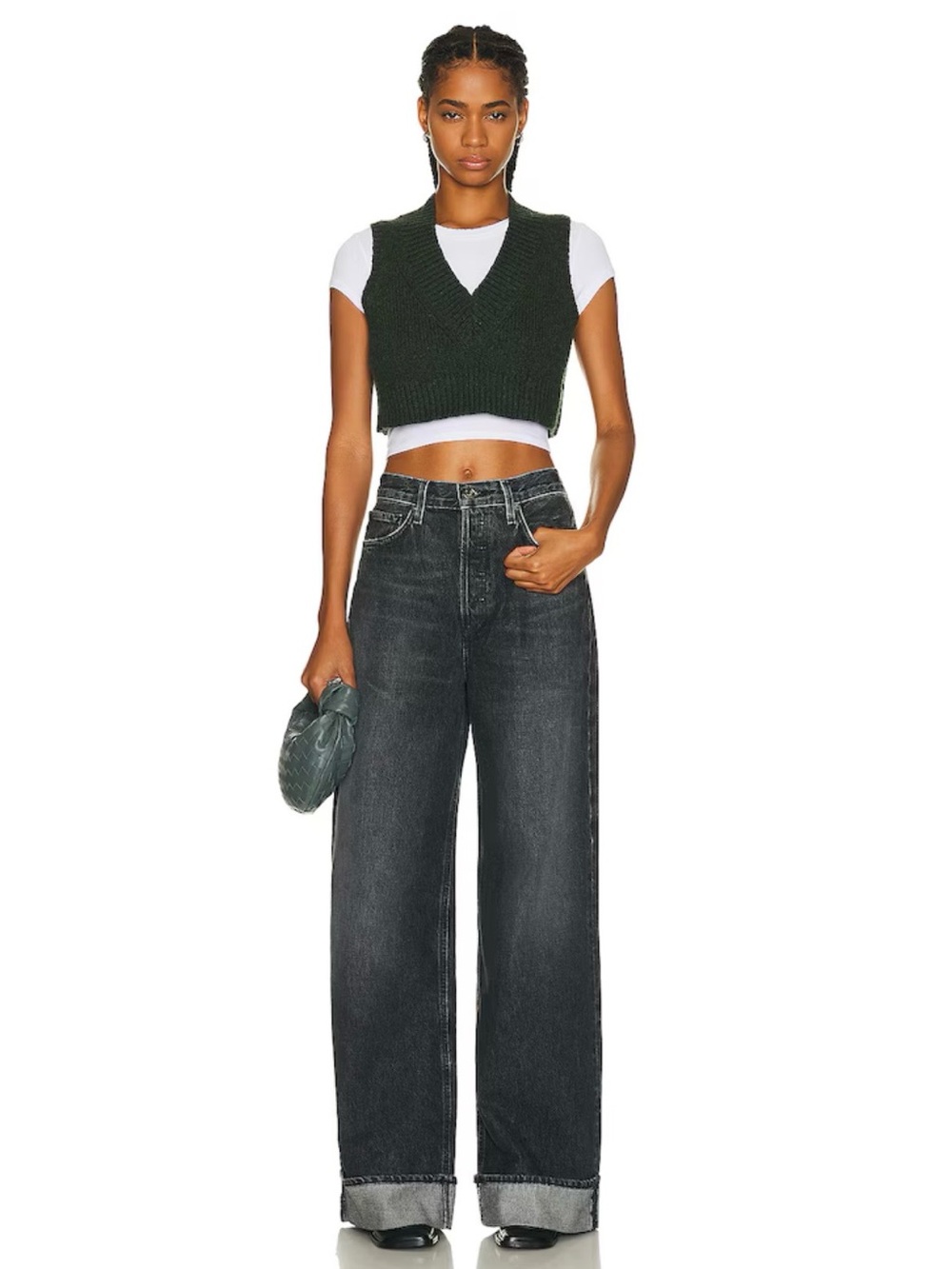 Agolde Dame High Rise Wide Leg Jean